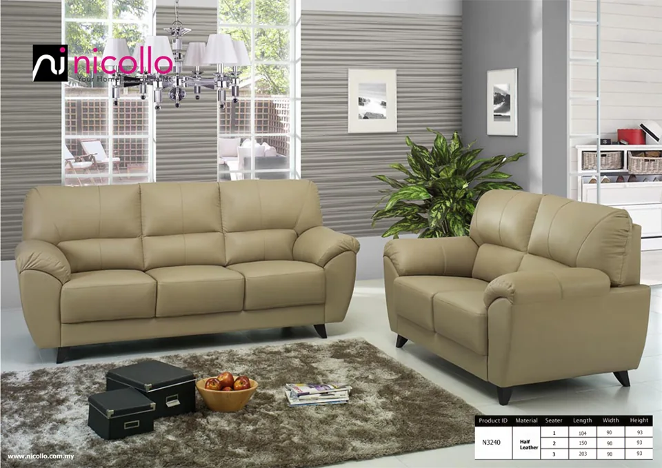 Nicollo N3240 - sofa sets, original product photograph