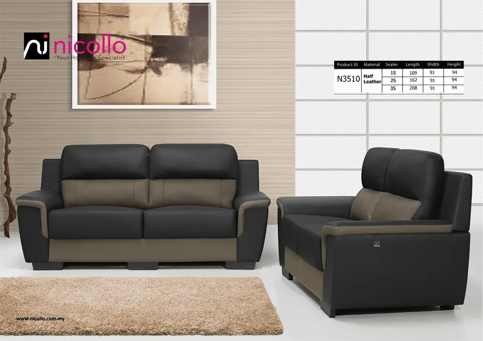 Nicollo N3510 - sofa sets, original product photograph