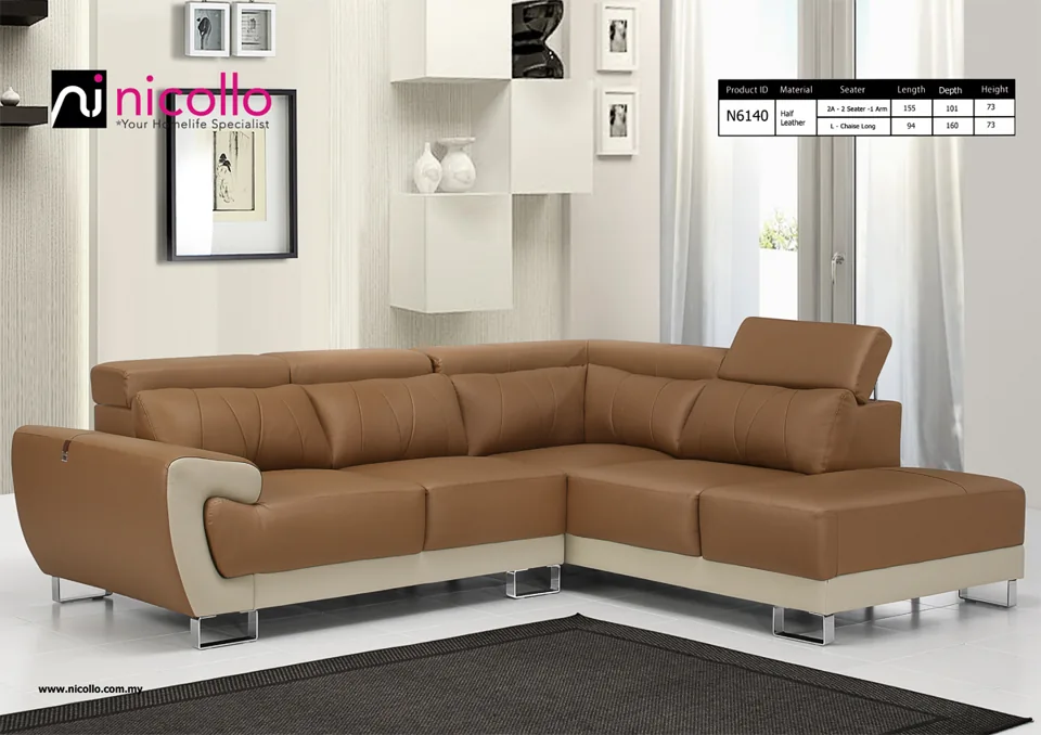 Nicollo N6140 - corner sofas, original product photograph