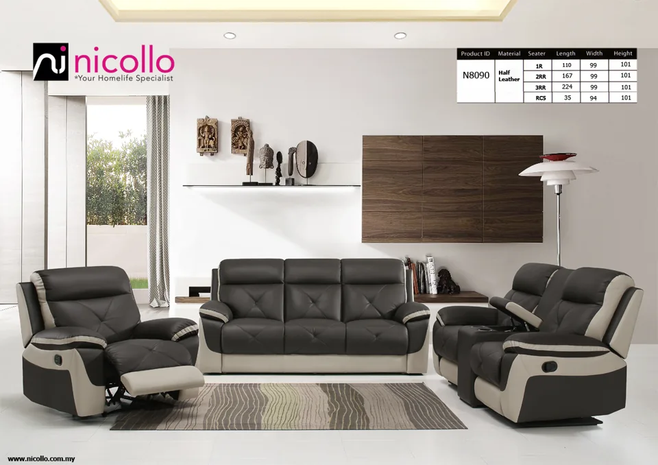 Nicollo N8090_RC5 - recliners, original product photograph