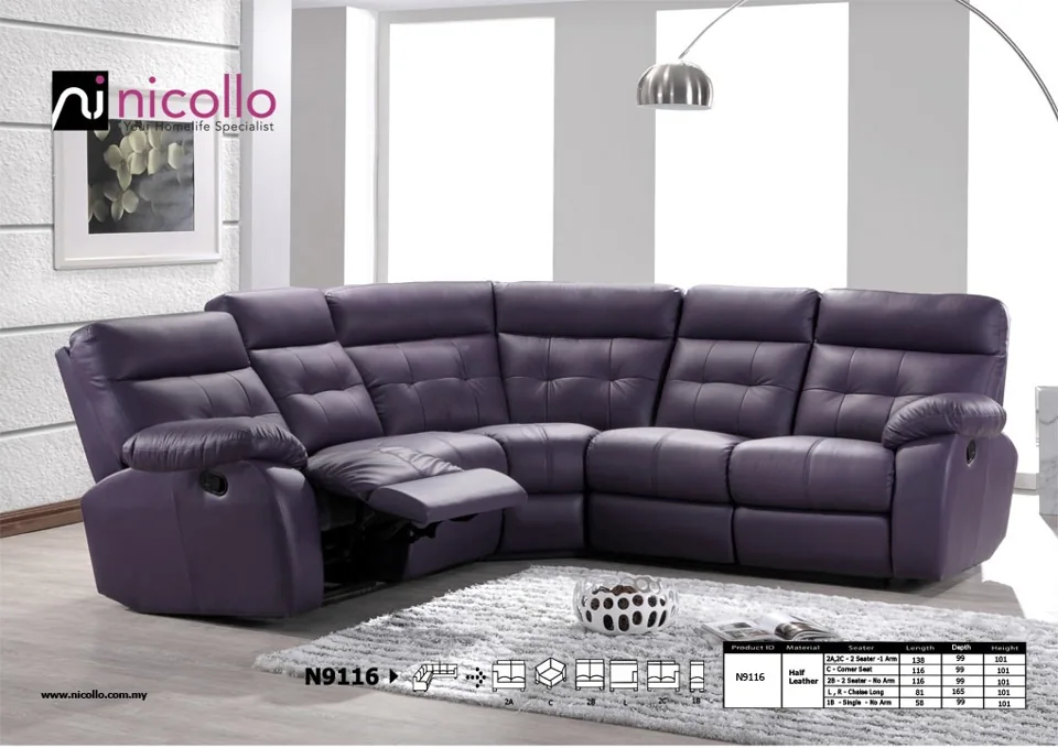 Nicollo N9016C - corner sofas, original product photograph