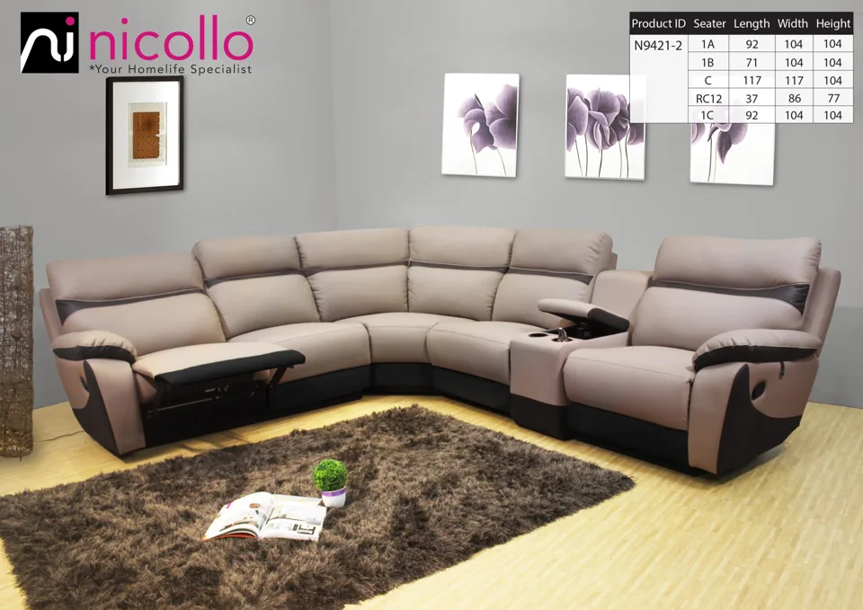 Nicollo N9421-2 - corner sofas, original product photograph