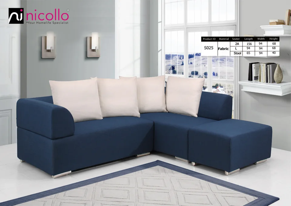 Nicollo S025 - corner sofas, original product photograph