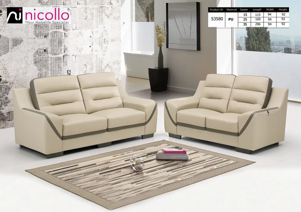 Nicollo S3580 - sofa sets, original product photograph